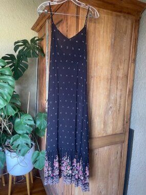 LOVESTITCH  Floral Cami Maxi Dress  I  Size S/M